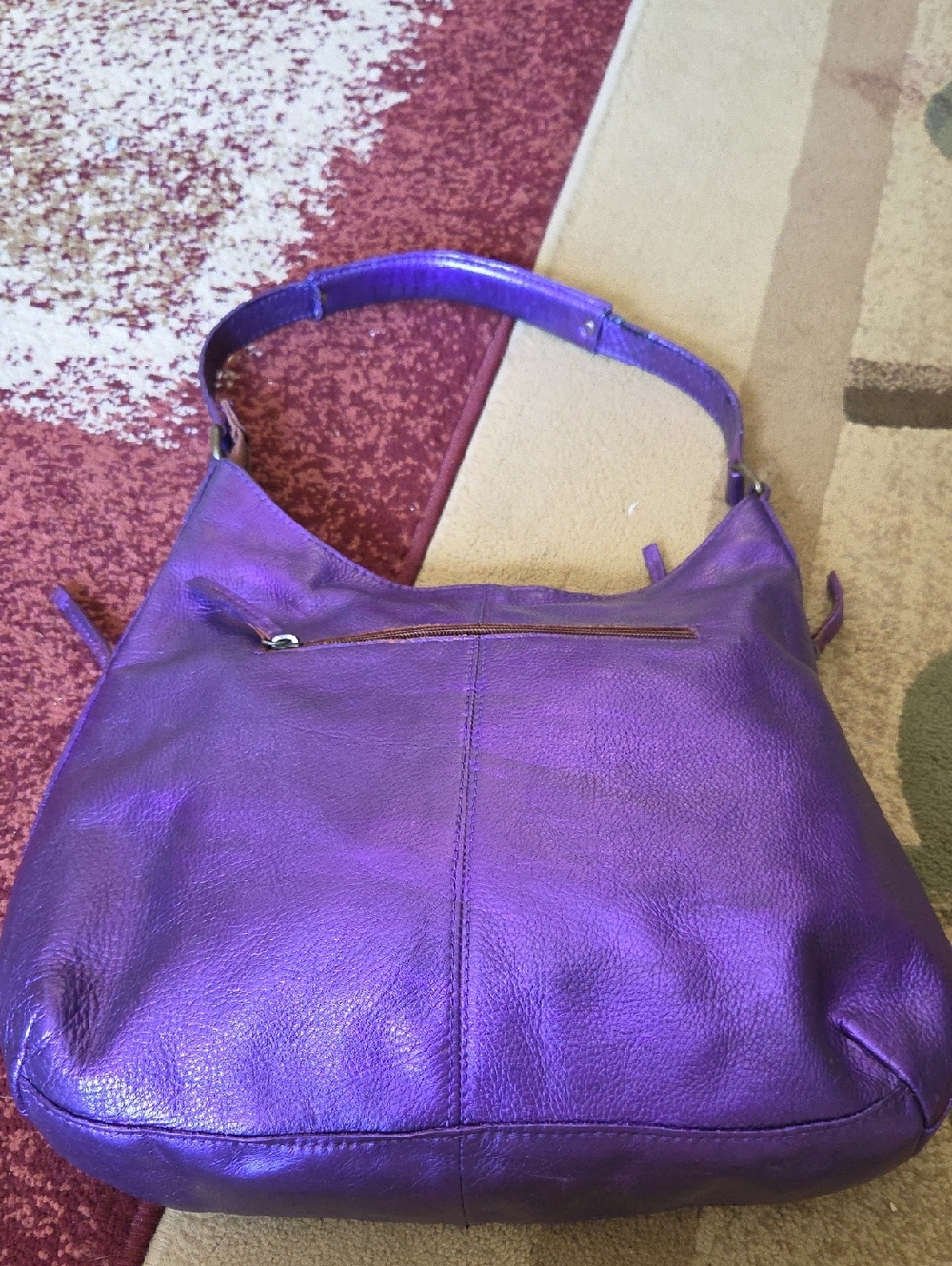 Custom Tinted Color Purse American Leather